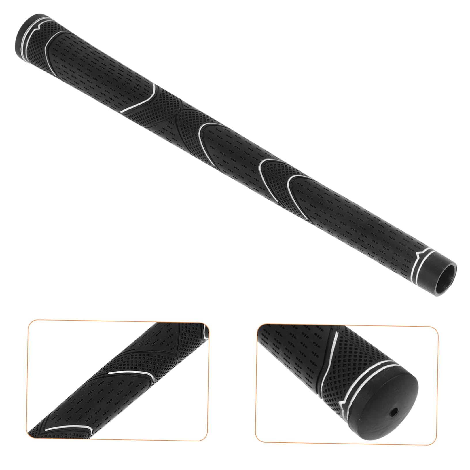 LIOOBO Wear Resistant Golfing Club Grip Golf Grip for Golf Black Golf Accessory Golf Grip Men Easy to Carry Comfortable Golfing Experience