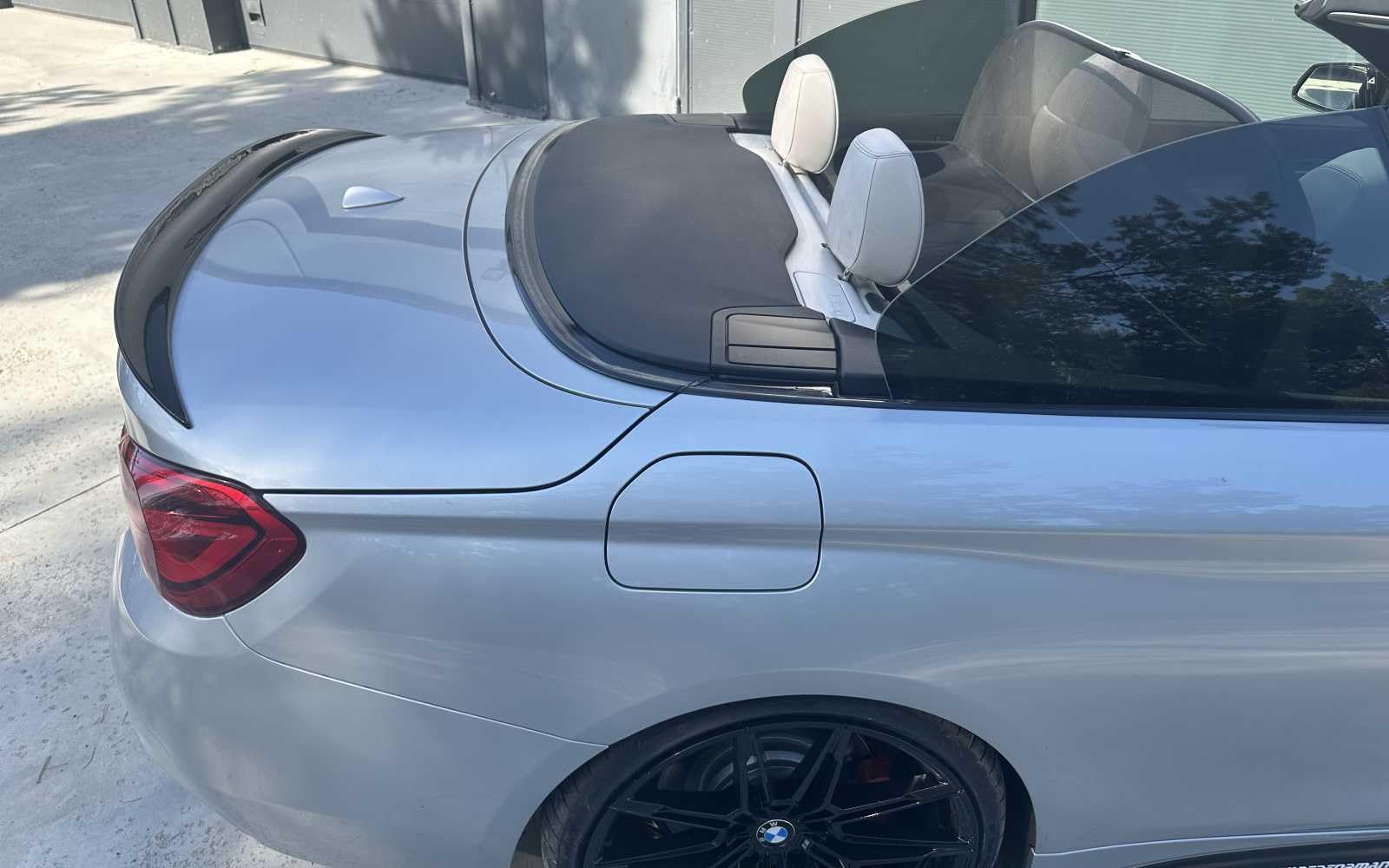 Spoiler posteriore per bagagliaio F33 M4 Look Style nero lucido per serie 4 2014-2019 Performance Tuning Cabrio 2 porte coupé 420i 428i 430i 435i 440i spoiler posteriore