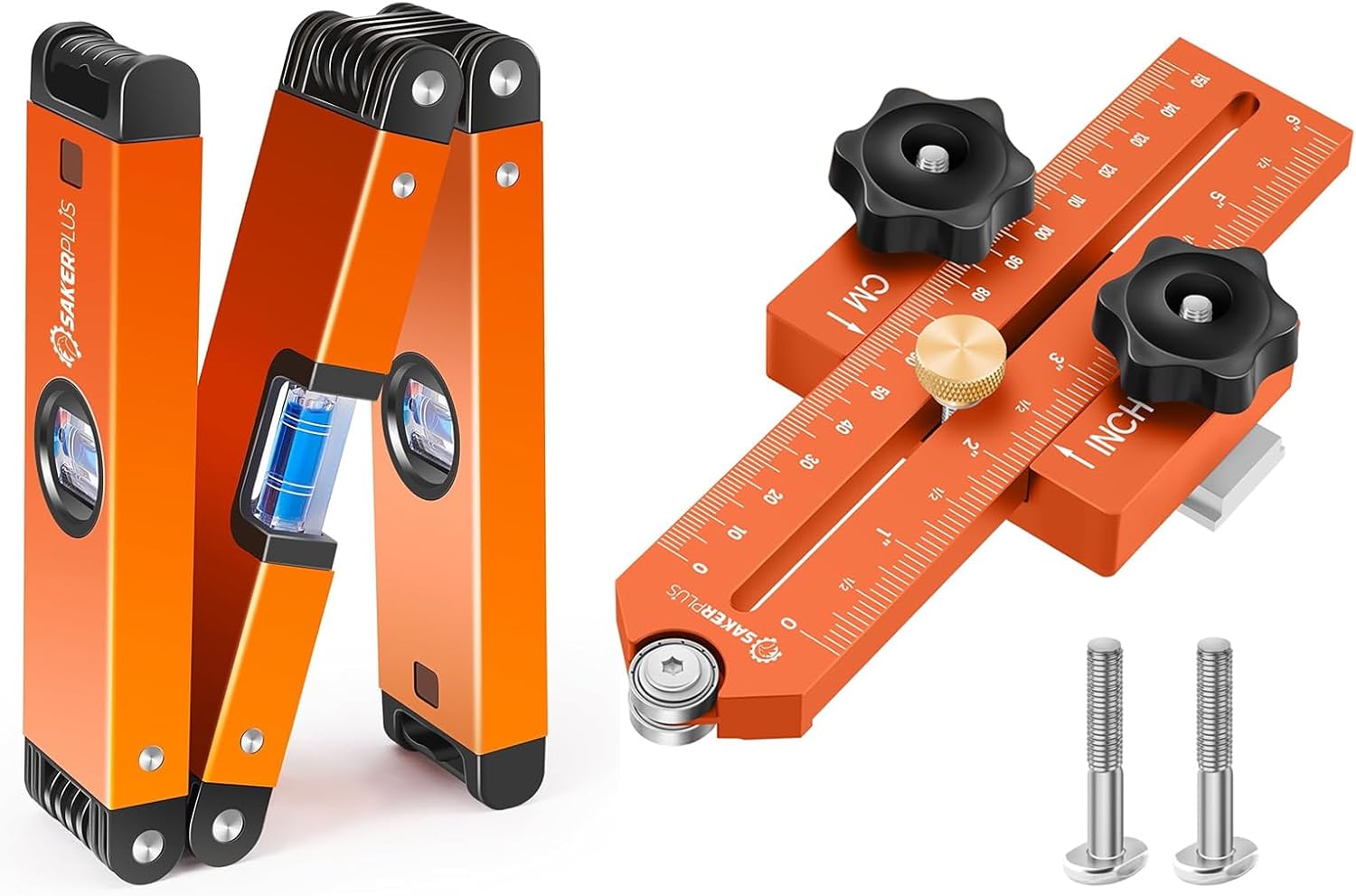 Multi-Function Folding Level & Thin Rip Jig Table Saw Jig Guide