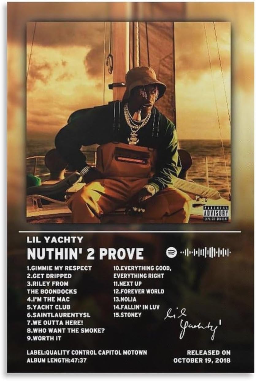 Rapper Lil Music Yachty Rap Hip Hop Nuthin' 2 Prove Music