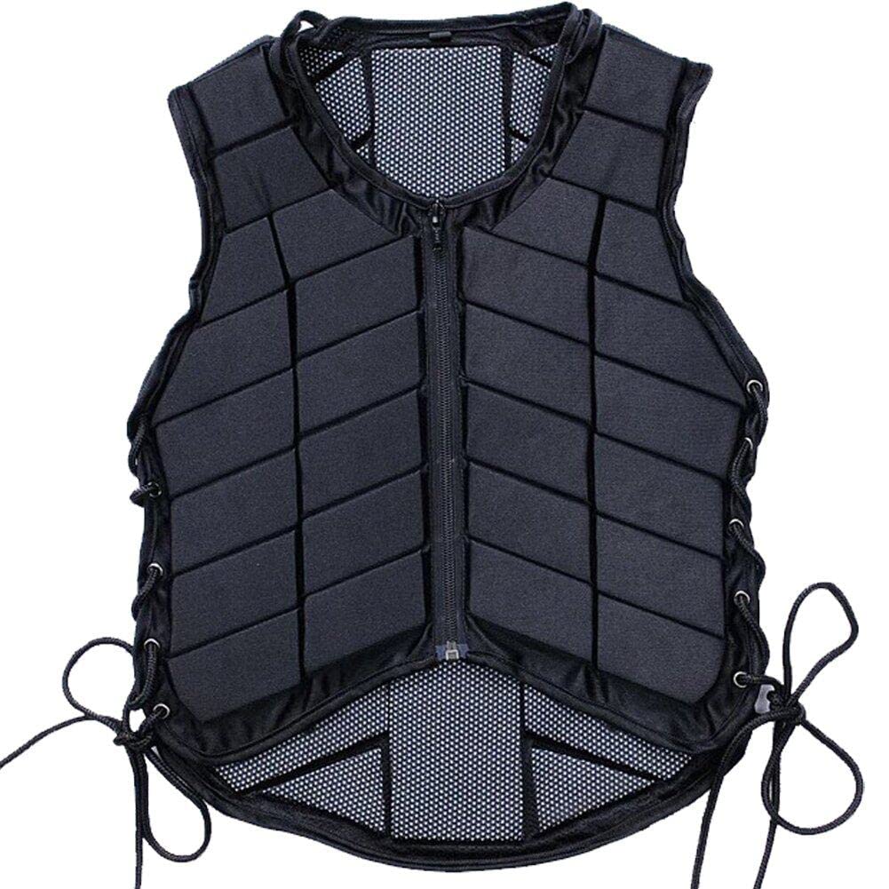 Danlai Outdoor Equestrian Vest Safety Padded Horse Riding Vest Body Protector Gear Waistcoat -absorbing Protective Clothing