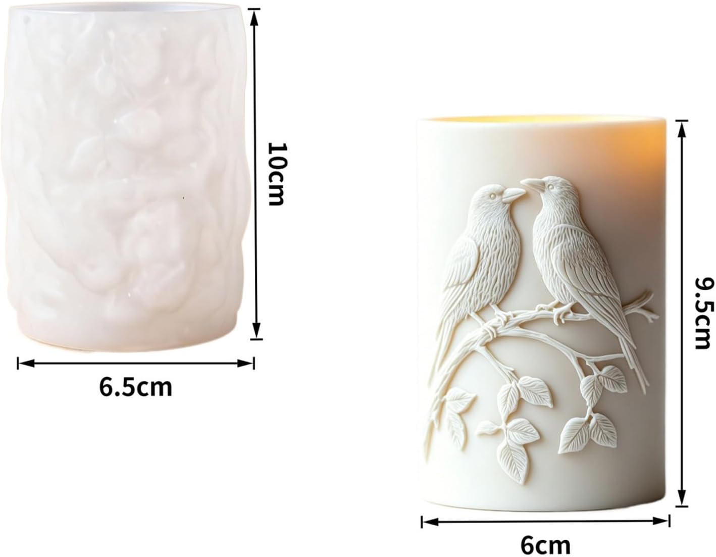 Bird Embossing Cylinder Silicone Temperature