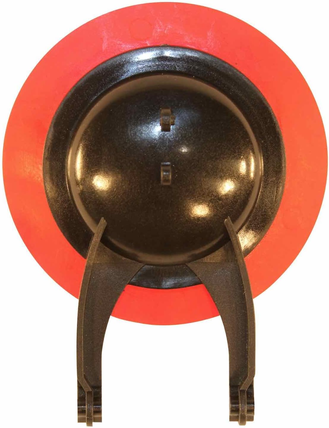 Replacement TOTO 3" Red Flapper "Pkg Of 2" - Fits TOTO THU500S - High Quality Flapper - Chemical Resistant - Stainless Steel Chain - Made In USA