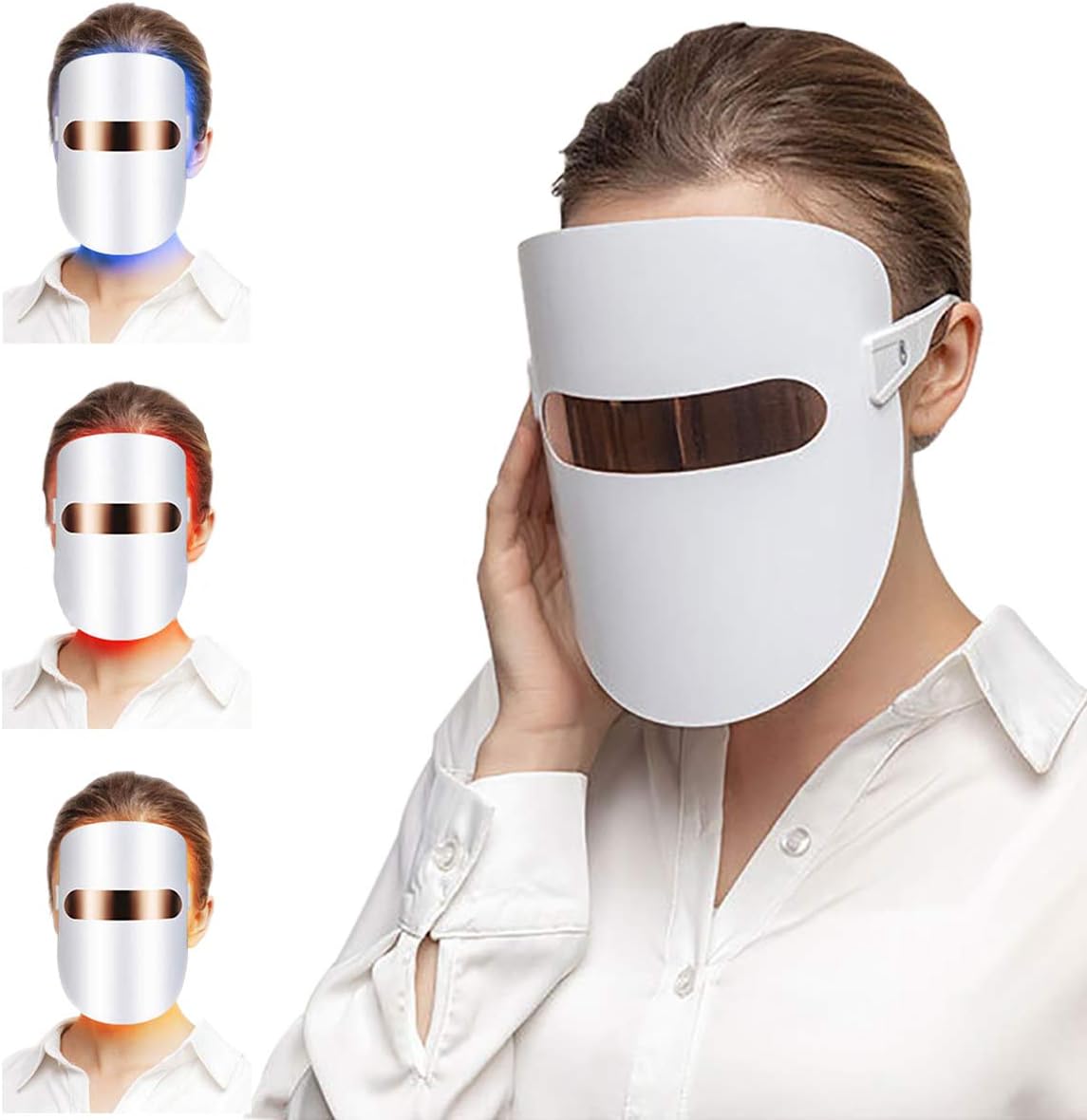 maschera di terapia della luce a led