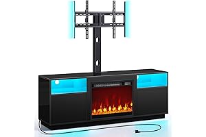 Rolanstar Fire Place TV Stand: Your Premier Entertainment Hotspot