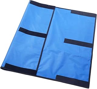 Delantal de Plomo Manta de plomo para adultos y niños | Protección de equivalencia de plomo de 0,5 mmPb de laboratorio hospitalario para trabajar con máquina de rayos X ( Color : Blue , Size : 60X100C