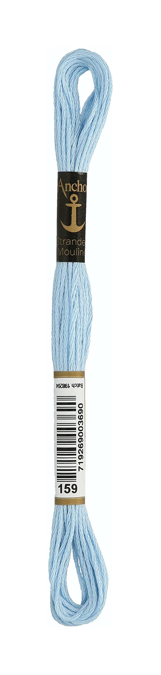 Anchor Six Strand Embroidery Floss 8.75 Yards-Sapphire Light 12 per box