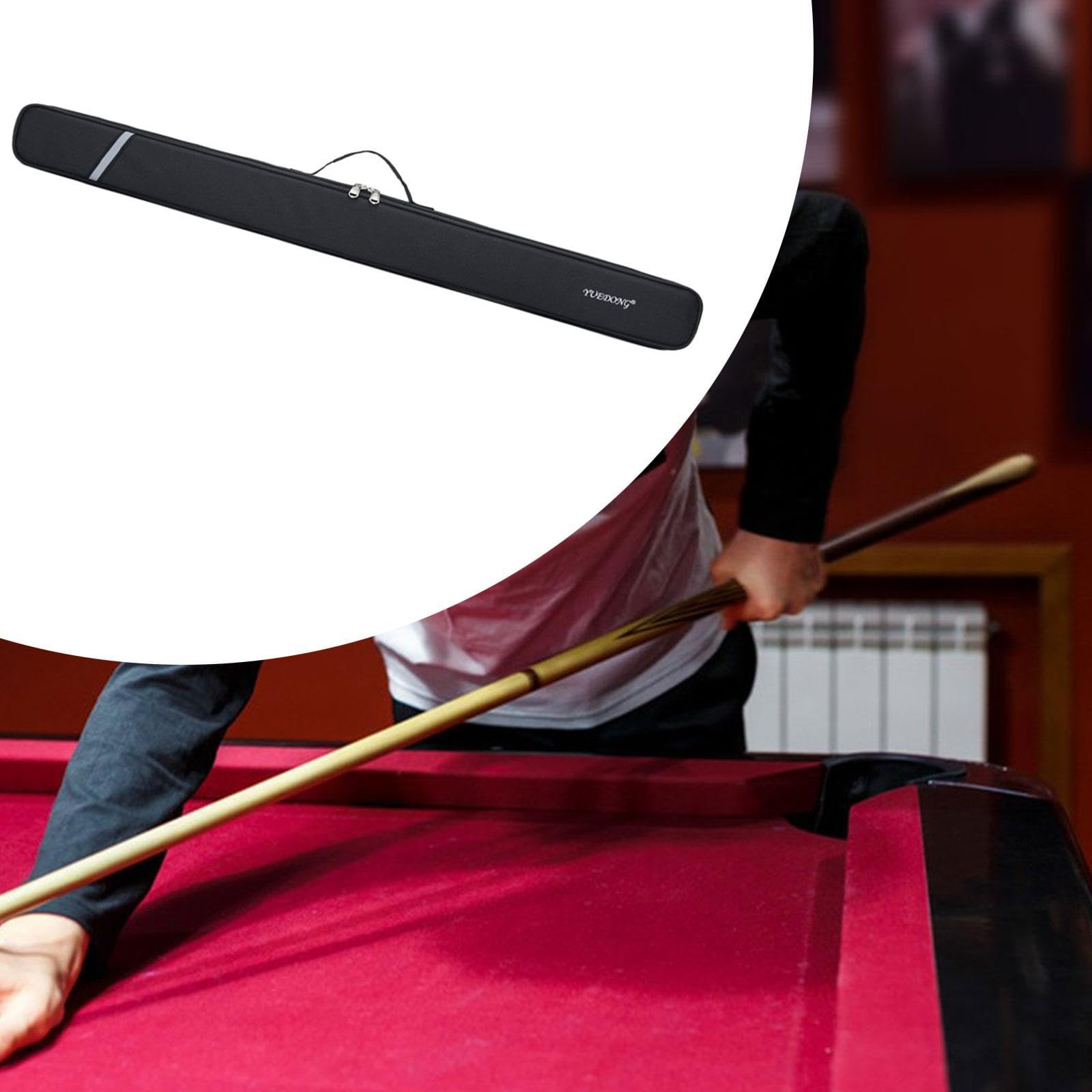 Milageto Funda para Tacos de Billar Bolsa de Pool Estuche de Snooker Resistente al Agua