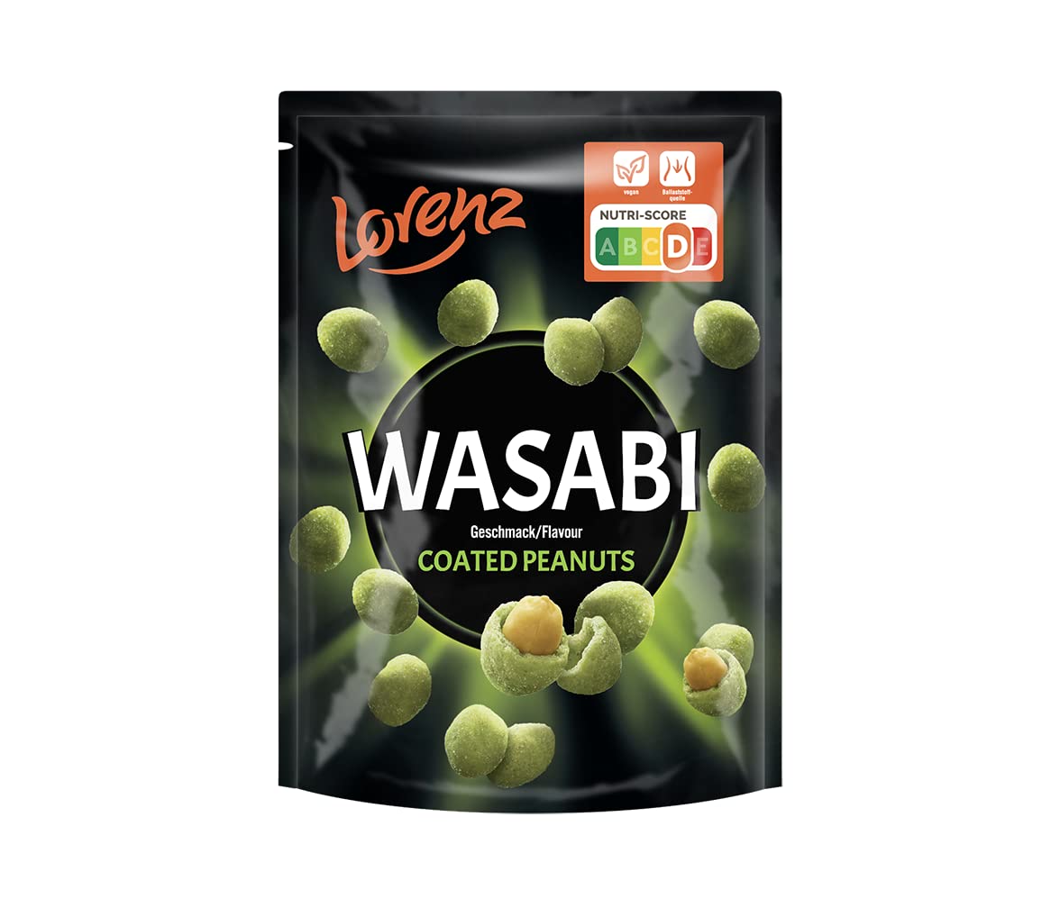 LORENZ | Wasabi Erdnüsse | 11 x 100 g | vegan