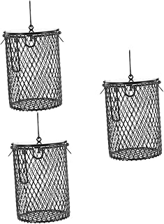 NOLITOY 3 Pçs Aquecedor Lâmpada Grade Reptilianos Lagarto Lâmpada De Malha Capa Da Lâmpada Papagaio Réptil Abajur Escudo Metal Lâmpada Abajur Ferro Arte Sombra Capa Protetora