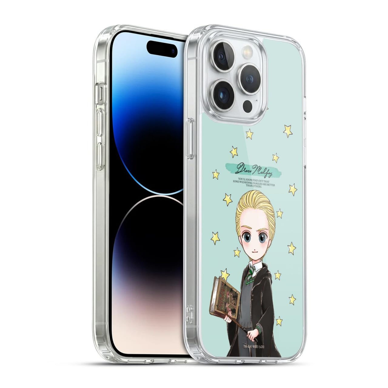 Head Case Designs Licenciado Oficialmente Harry Potter Patrón Luna Reliquias de la Muerte XXXVII Caso Funda de Gel Suave Compatible con Apple iPhone 12 / iPhone 12 Pro — view 49