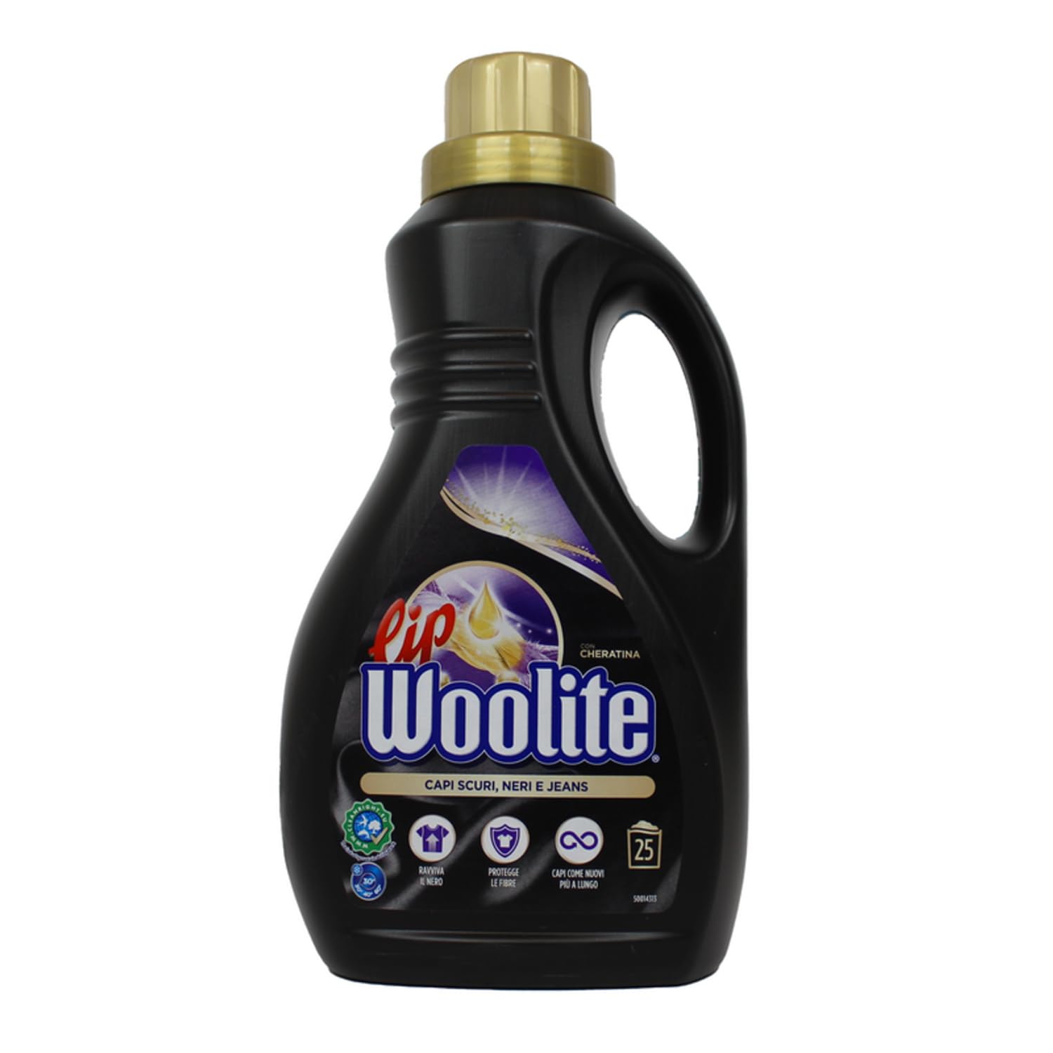 Detersivo liquido per capi scuri e jeans – 25 lavaggi – 1,5 L kit con Spugna Brandizzata SPESA & RISPARMIO Inclusa – Variazioni 4/8/12 Pezzi (8)