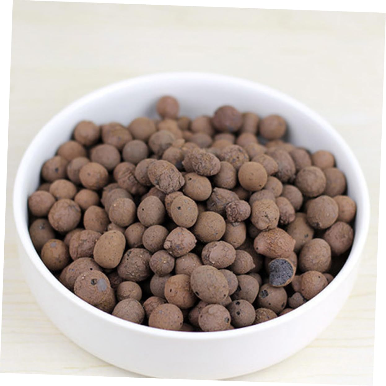 TOYANDONA Blähton 1kg für Blumentöpfe, Ton und Schiefer, Braunton