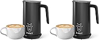Vista 7 de Espumador de leche Instant Pot, vaporizador eléctrico 4 en 1, fabricante de espuma caliente y fría automática de 10 oz/295 ml y calentador de leche