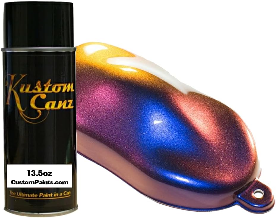 Kustom CanzChromacoat Blue - 12oz Aerosol Can