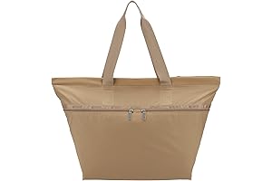 roomy lesportsac tote suitable for travel and day trips