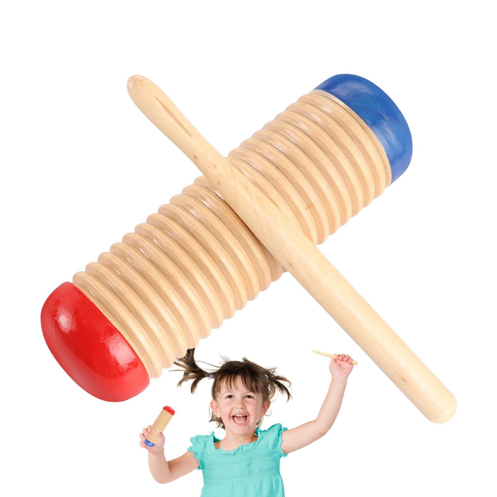 Amazon.co.jp: スーパーギロ - 子供のための木製のギロ楽器 - : おもちゃ