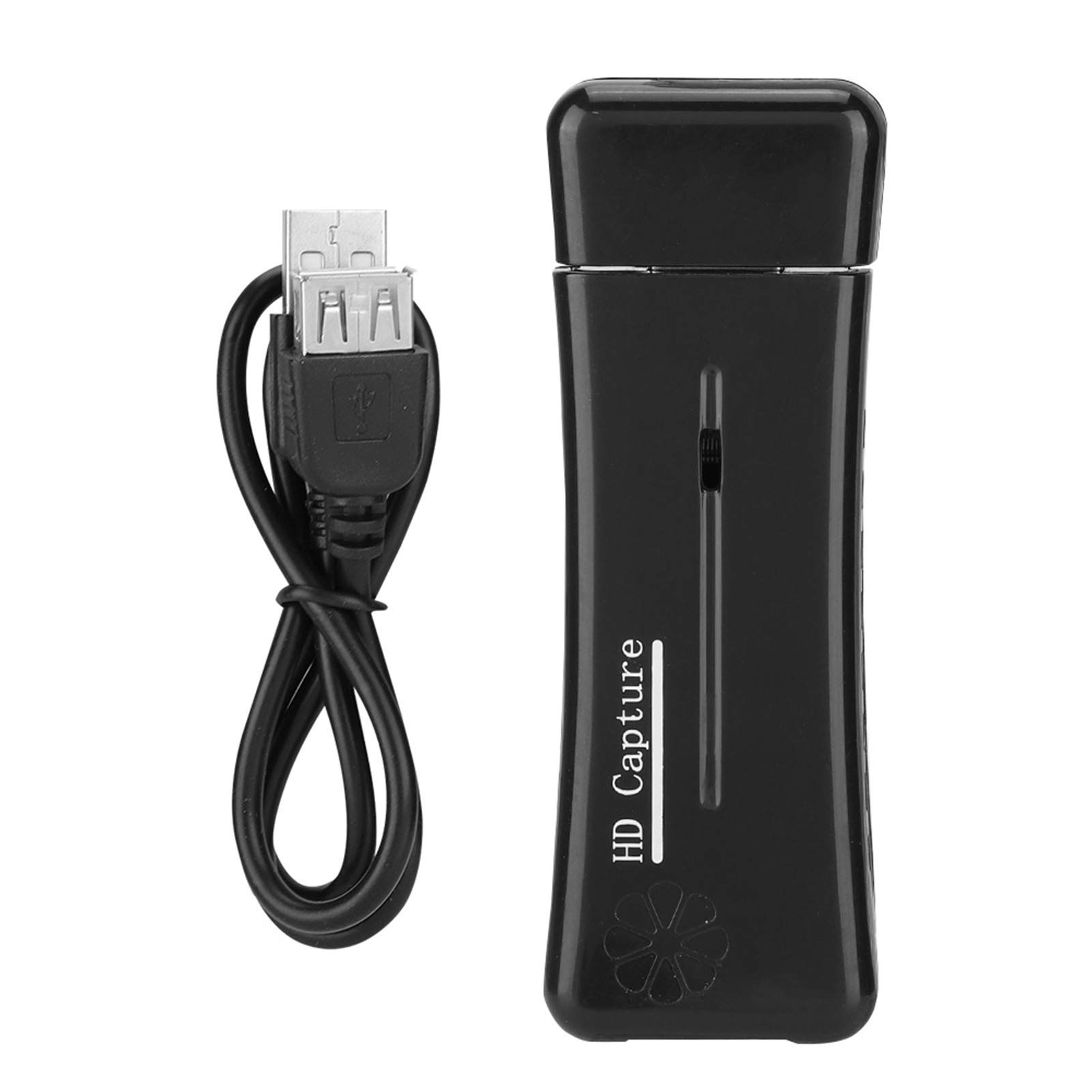 USB Capture Card, Controller Card Adapter, 1920 * 1080 Plug and Play Game Video Grabber for MPEG4 / MPEG2 / MPEG1 HDMI Capture Device Computer