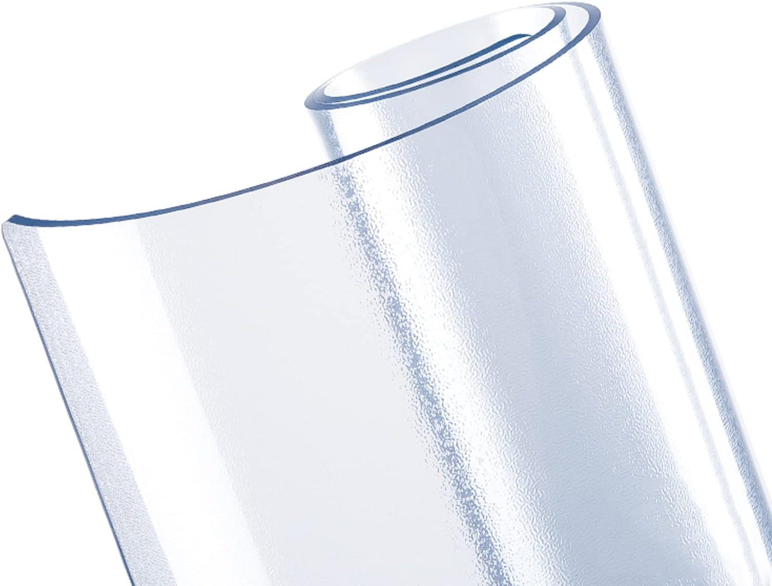 1pcs Frosted Table Cover Protector - Clear Anti-Hot Table Pad for Dining, Glass Tables - for Kids' Painting and Dining Events(110x150cm)