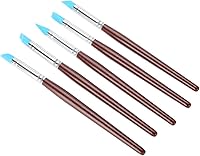 Vista 1 de wosume Cepillo de silicona para dientes, suave y práctico, cepillo de cemento compuesto, para eliminar la suciedad, oclusal