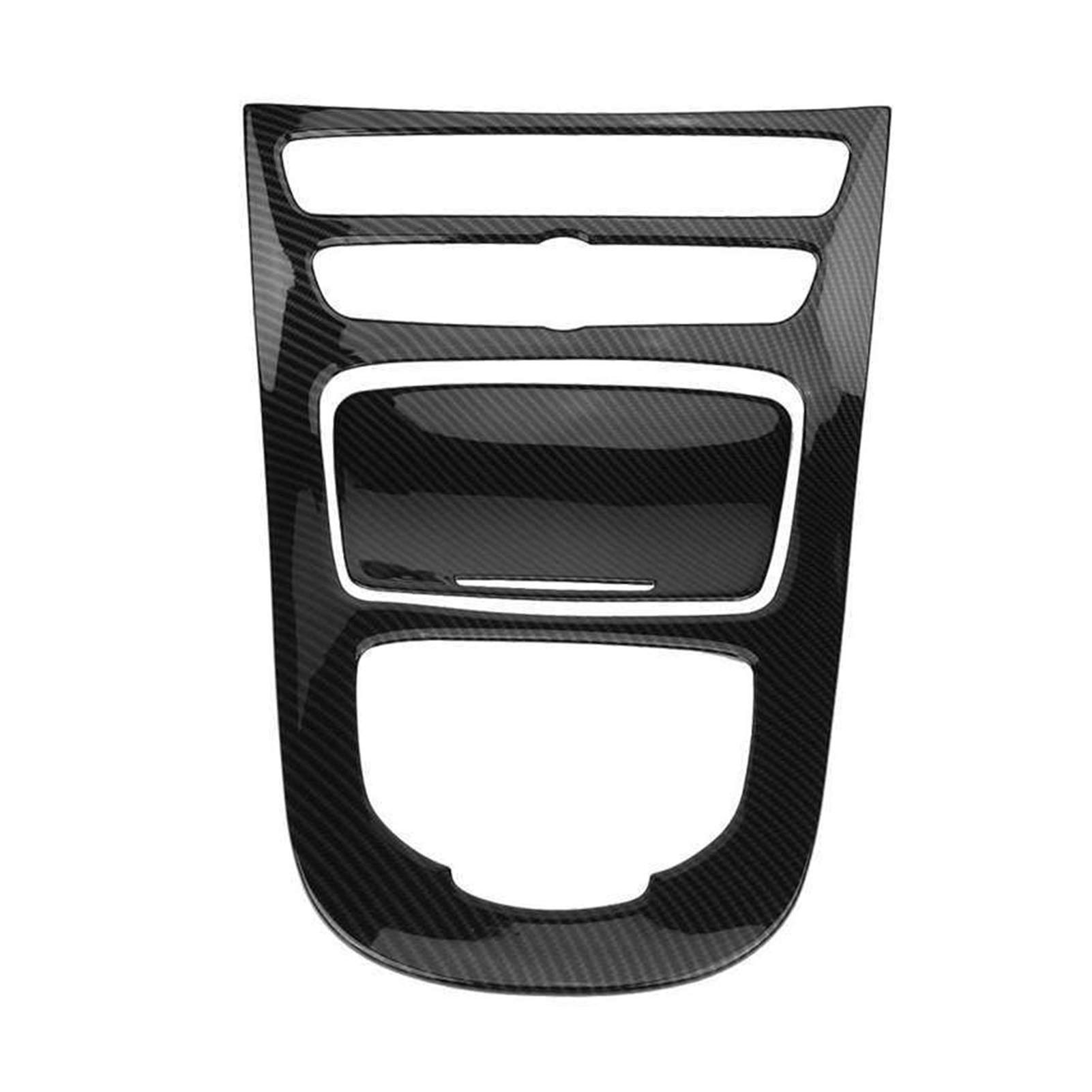 DKEKE Car Center Control Gear Shift Panel Decorative Trim Cover Carbon Fiber Color For Mercedes Benz E-Class W213 2016 2017 2018 DKEKE