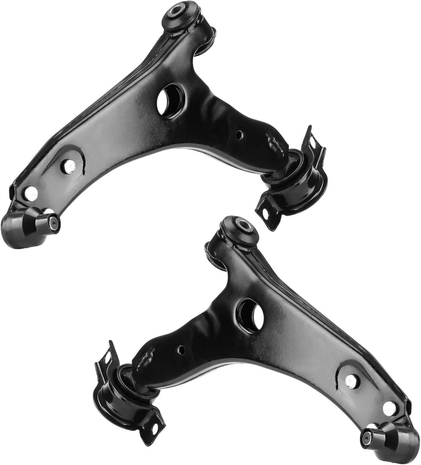 Front Lower Control Arms with Ball Joints Fit for 04-11 Ford Focus 2004 2005 2006 2007 2008 2009 2010 2011 Lower Arm Suspension Kit 2pcs K80407 K80408