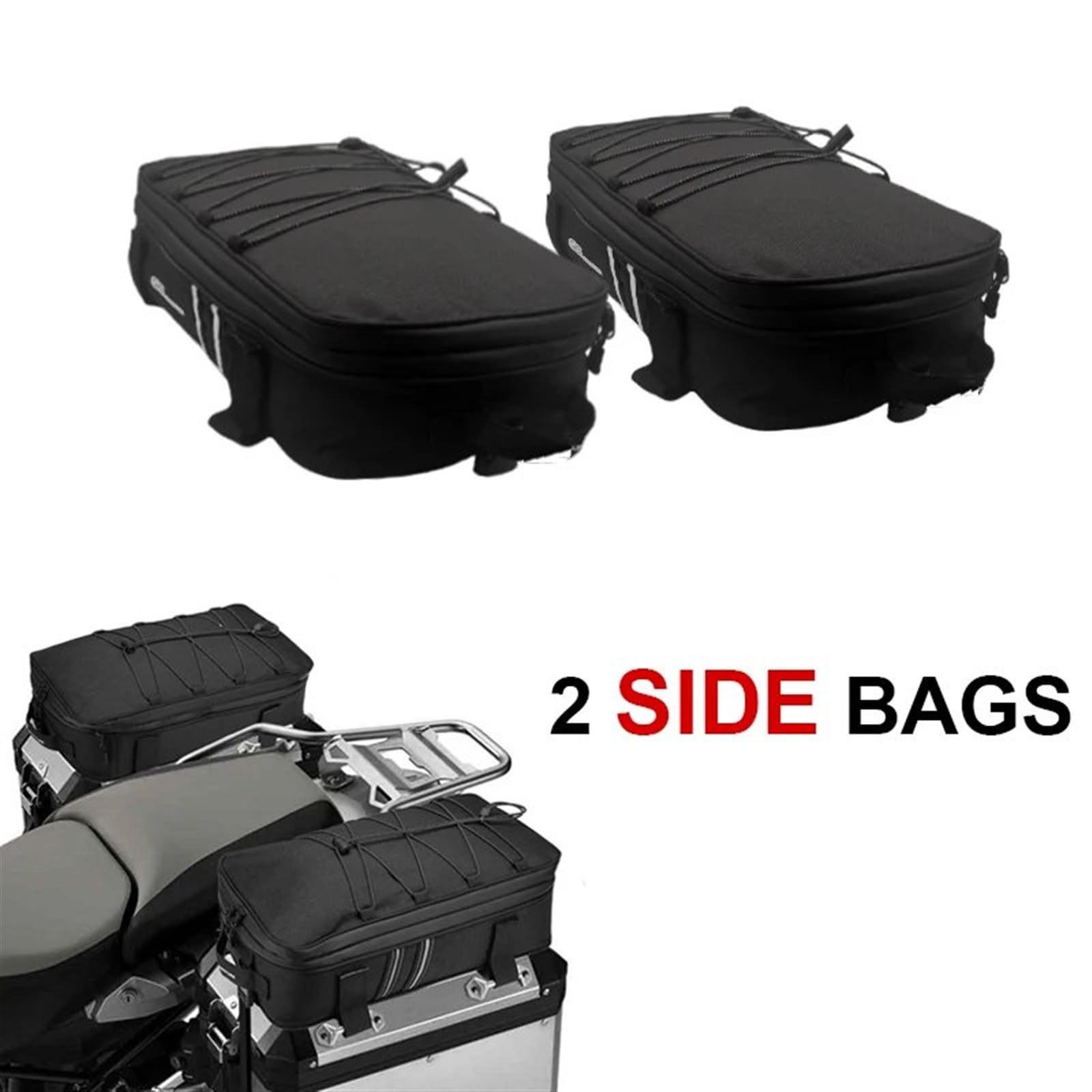 Borsa Laterale Moto Per BMW R1200GS LC Adventure GS R1200 1250 LC Valigia Laterale Bagaglio Moto Vario Custodia Borsa Da Viaggio Borse In Alluminio Borsa Moto Posteriore(2 general side bag)