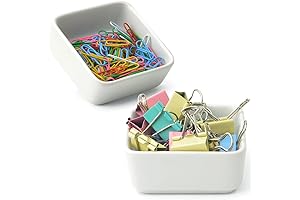 Ceramic Paper Clip Holder: Tidy Desk, Organized Mind