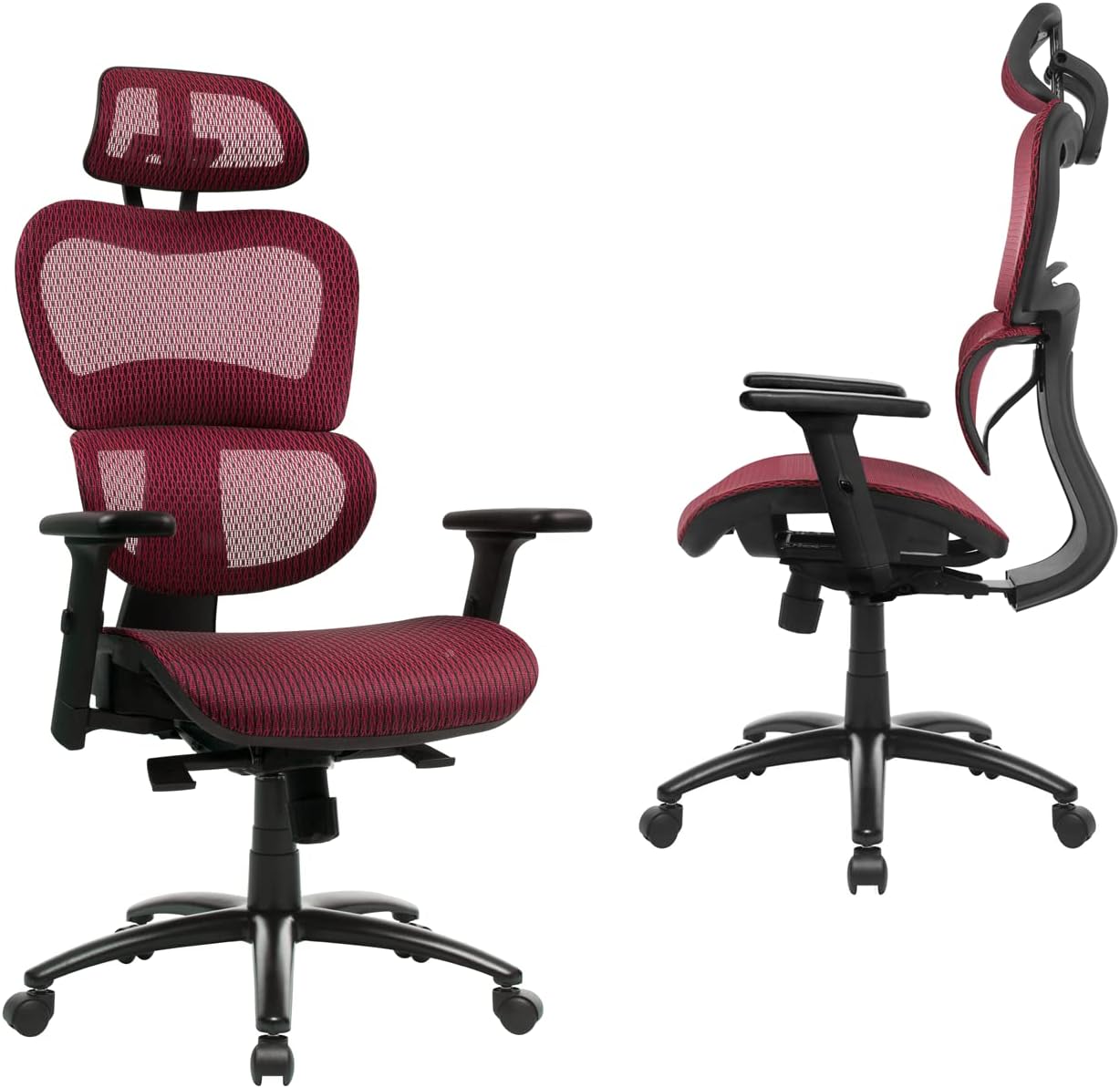 Ergonomic Mesh Office Chair Swivel Computer Chair for Office High Back Desk Chair
