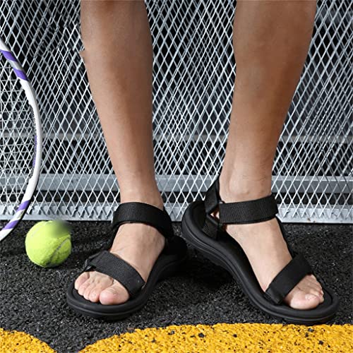 Camouflage Sandals Detachable Outdoor Beach Sandals Woven Strap Sports Men's Beach Shoes(D,39 Code)2