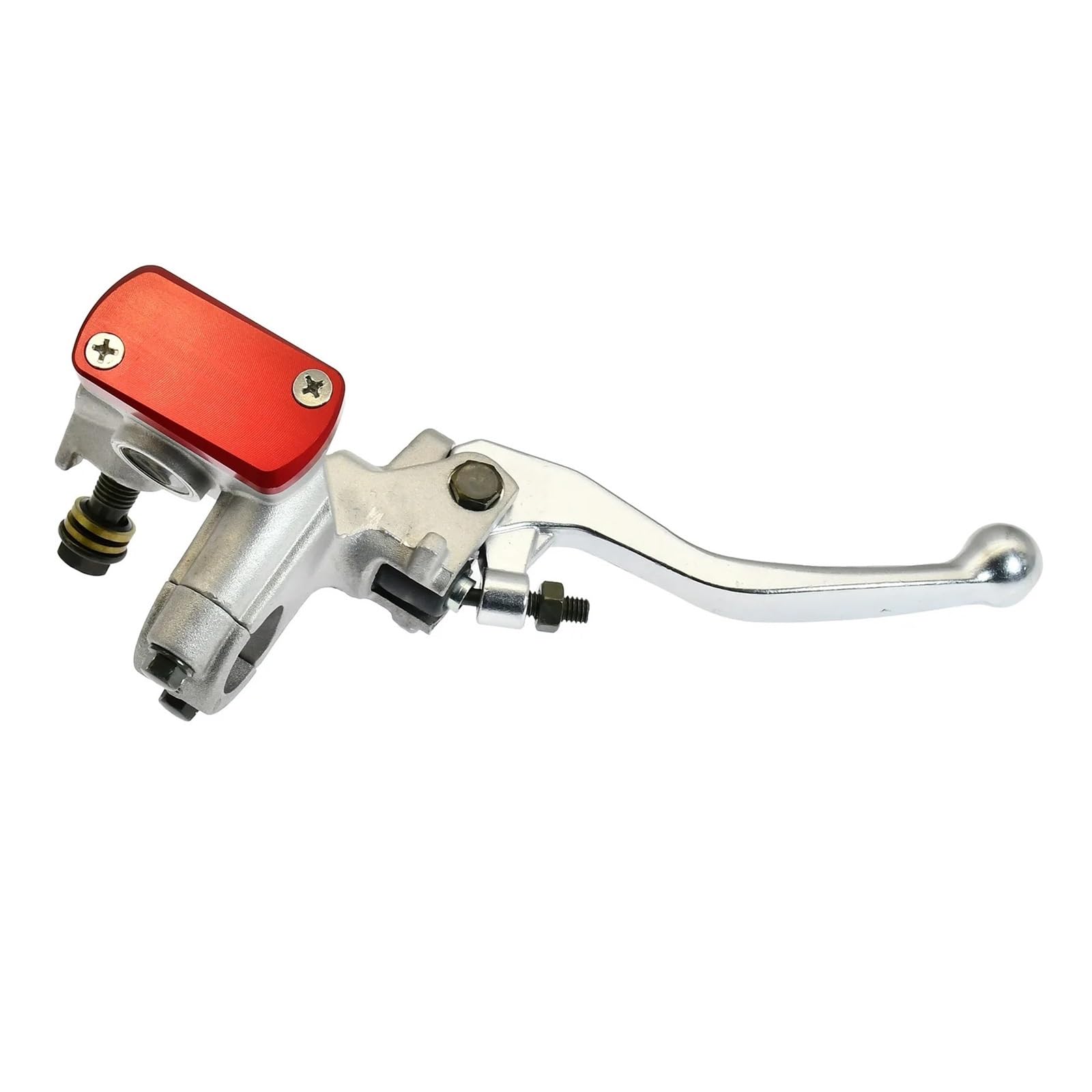Hydbcnp Red Brake Pump Forward Brake Pump Motorcycle Rear Brake Pump Motorcycle Brake Clutch Master Cylinder Lever Fit For Honda Crf250r Crf450r Crf250x Crf450x Cr125r Cr250r Crf 250R 450R(Red Brake Pump)