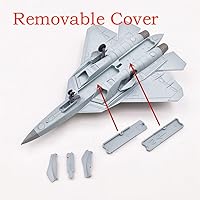 Vista 5 de Sukhoi Su-57 1/100 Modelo de avión fundido a troquel