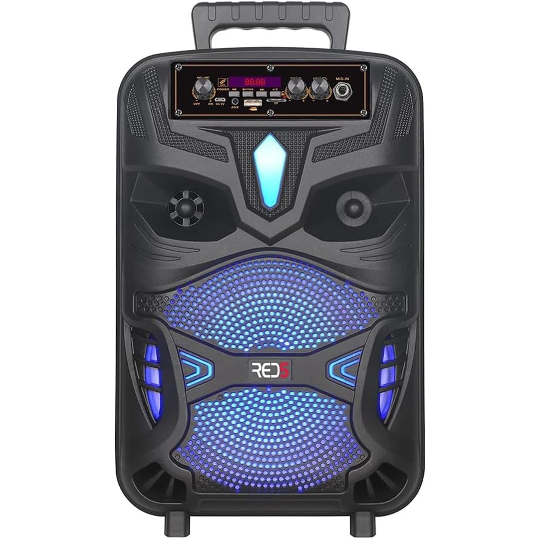 Wireless Karaoke Speaker with Microphone and LED Colour Changing Lights