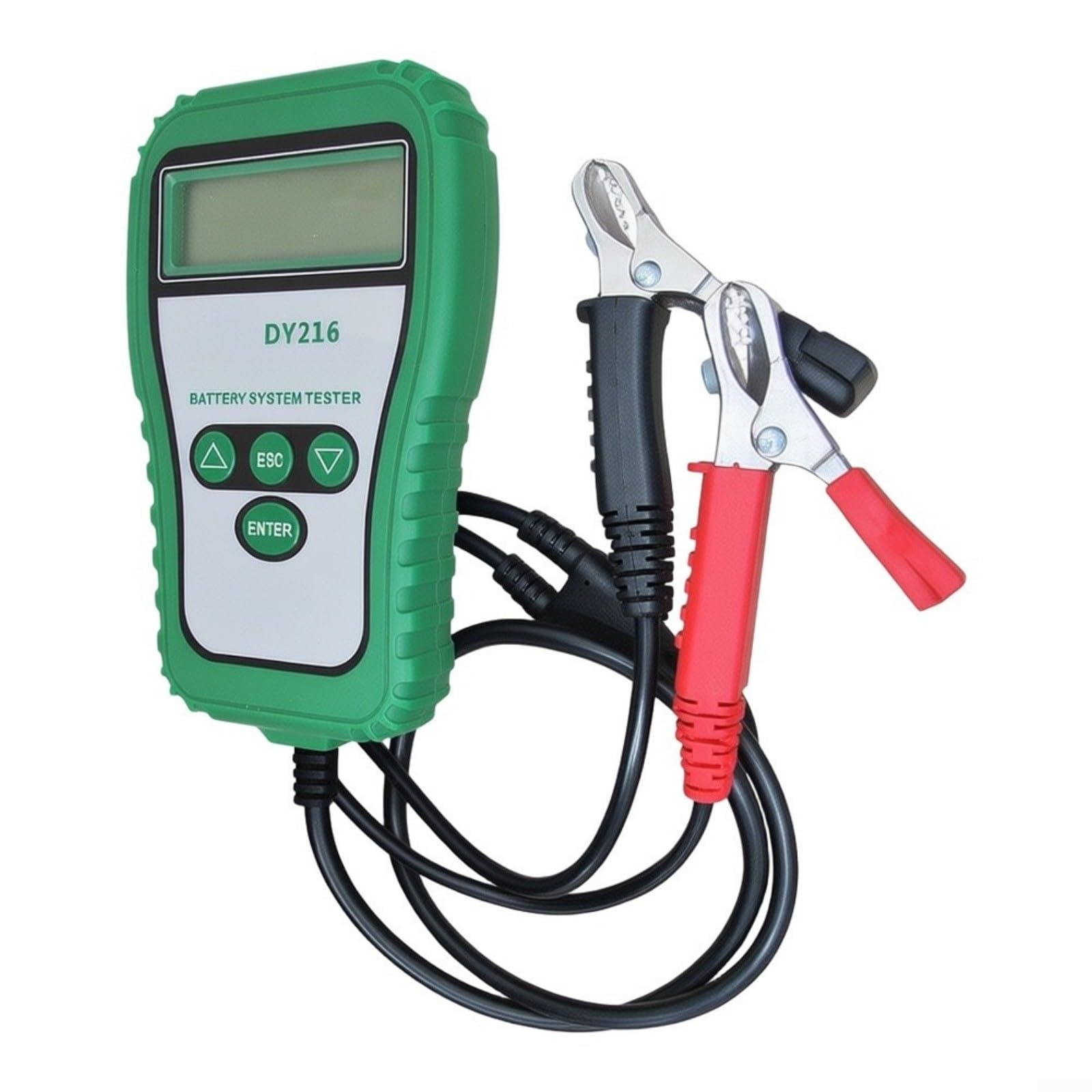 Tester per batteria per officina auto, dispositivo DY216 con display chiaro