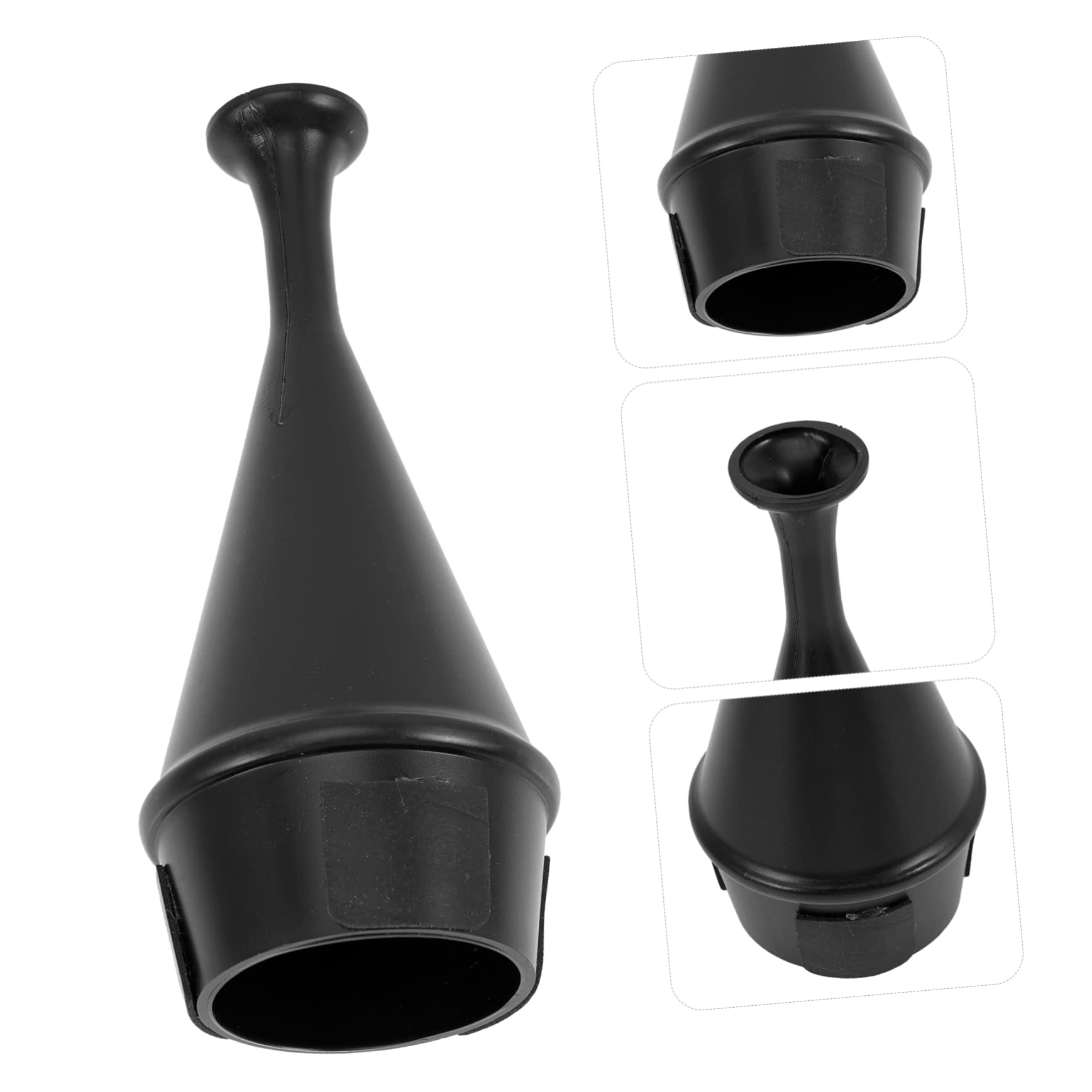 FAVOMOTO Trumpet Mouthpiece Set Trumpet Nozzles Stand Mutes Gear Plastic Straight Mute Trompette