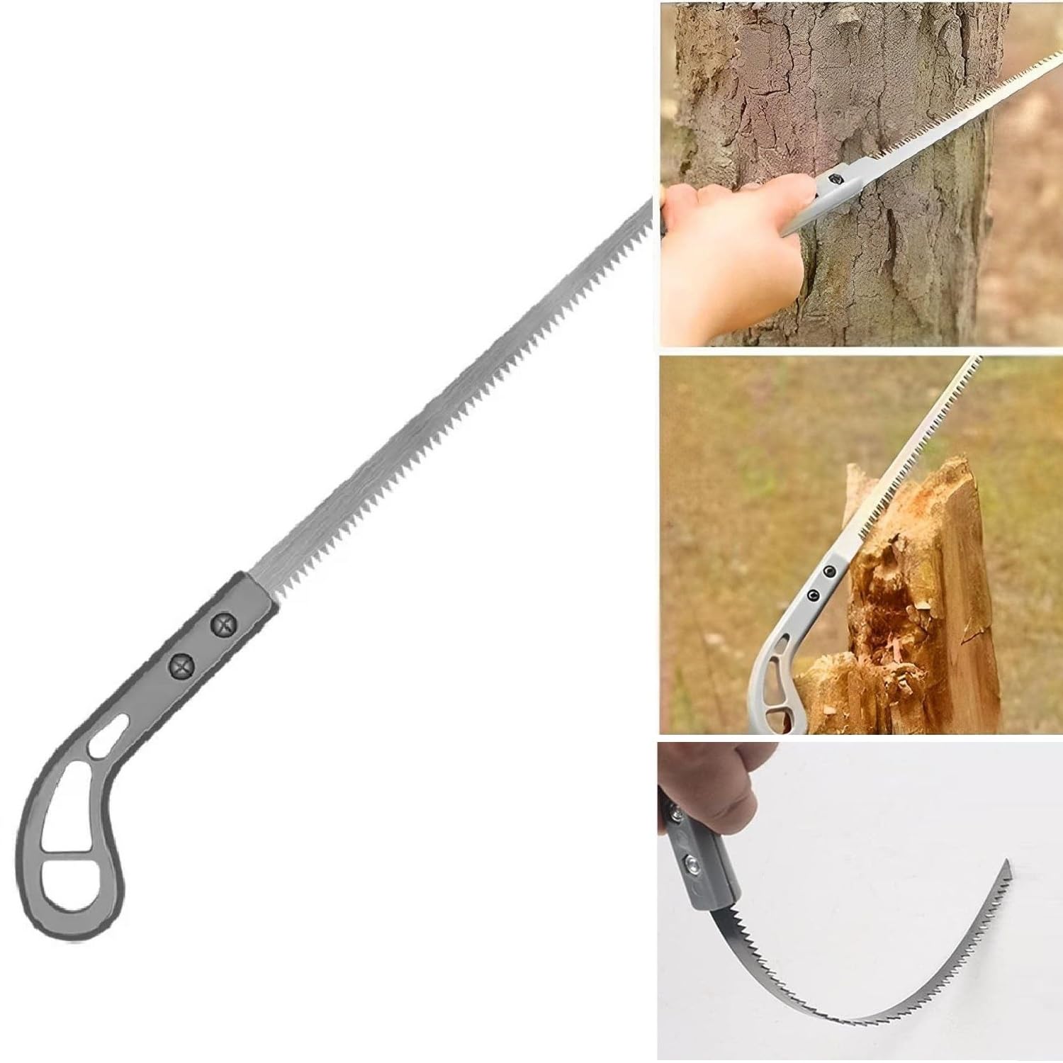Prishva® Pruning Saw Professional Pruning Saw with Hook Rust Resistance Sharp Teeth Blades Pruning Saw with Ergonomic Non-Slip Handle Design Best for Outdoor Activity 9 Inch Saw (B0CGRGG8CF) Amazon Price History, Amazon Price Tracker