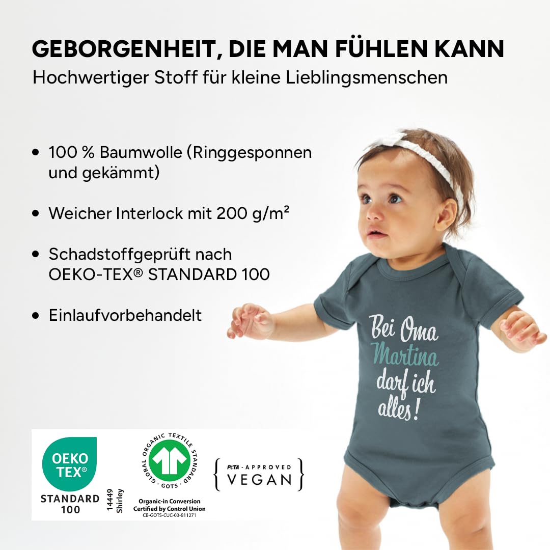 Baby Geschenkset personalisiert mit Babybody & Teddybär frei gestaltbar mit Name & Bild, inkl. Meilensteinkarten, Geschenk zur Geburt, Babyparty Geschenk, Taufe, Neugeborene