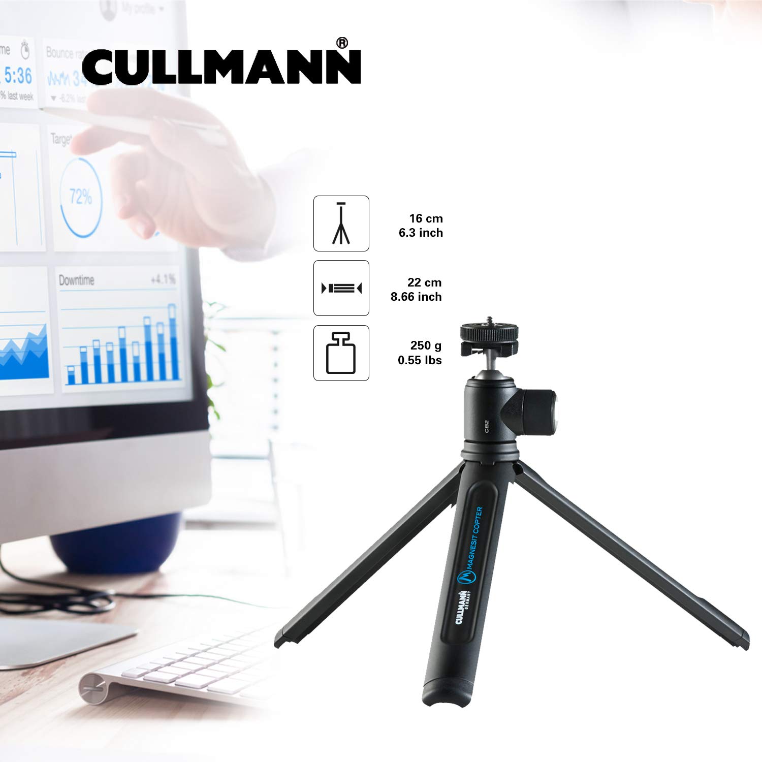 Cullmann Statyw MAGNESIT COPTER z CB2.7