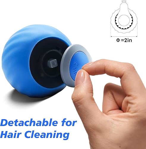 Miniatura 7 de Juguete interactivo para gatos de interior, pelota rápida con cola, bolas de gato móviles automáticas para gatos adultos aburridos de interior,