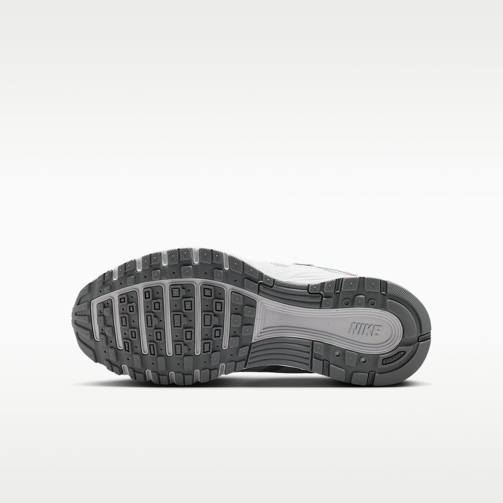 NIKE P-6000 - Zapatillas para niña, color blanco y rosa | Empeine de malla, entresuela amortiguada, collar acolchado