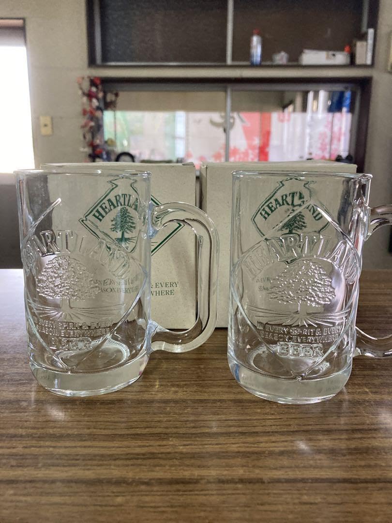 Amazon.co.jp: キリンハートランドビールノベルティージョッキー2個 