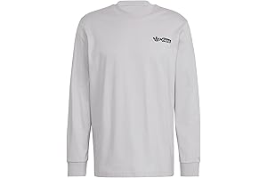 adidas Men's Originals Box Logo Long Sleeve T-Shirt: Classic Comfort, Enhanced Style