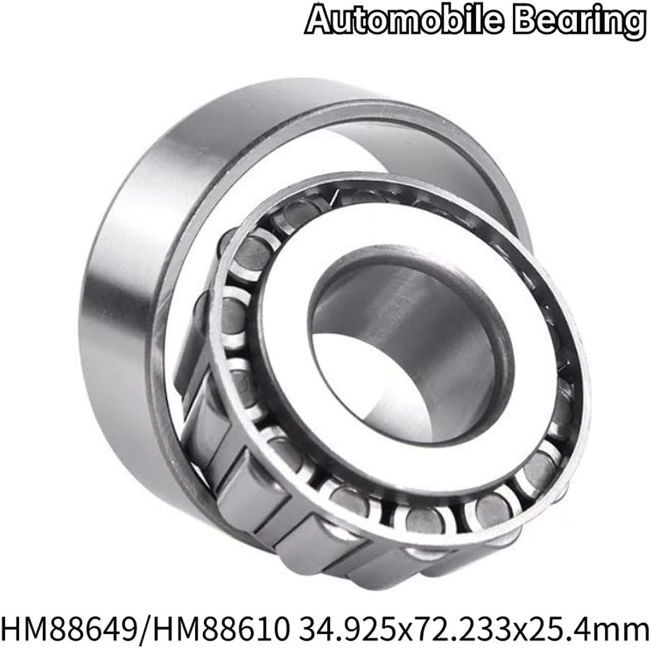 1pcs Wheel Bearing HM88649 /HM 88610 HM88649-99408 34.925x72.233x25.4mm Set 67 706015X 0750 117 205 Spindle Bearing