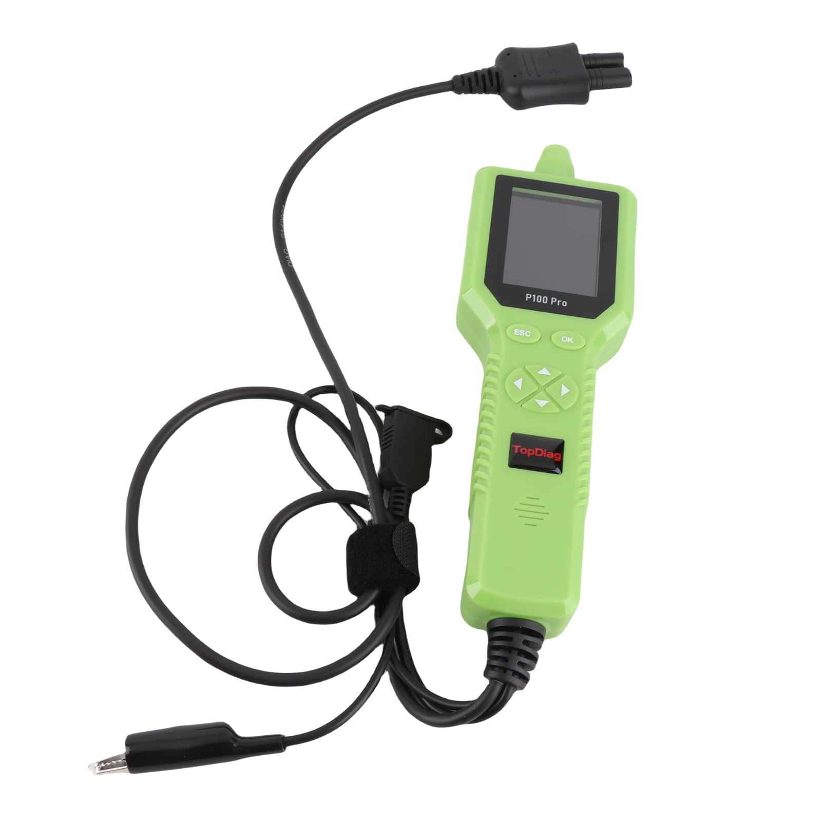 SIXRUN P100 Pro Multimeter mit Oszilloskop für KFZ-Diagnose | Auto-Stromkreis-Tester für 9–30 V | Digitales Autotester-Multimeter für Autos und Motorräder (Grün)