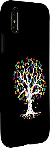 Miniatura 9 de Funda divertida para iPhone 12 Mini Tree of Life para el mes de concienciación sobre el autismo