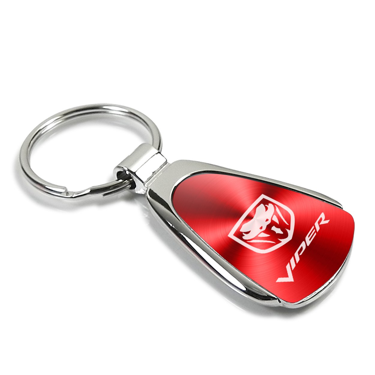 Amazon.com: Dodge Viper Red Tear Drop Key Chain Key Chain : Automotive