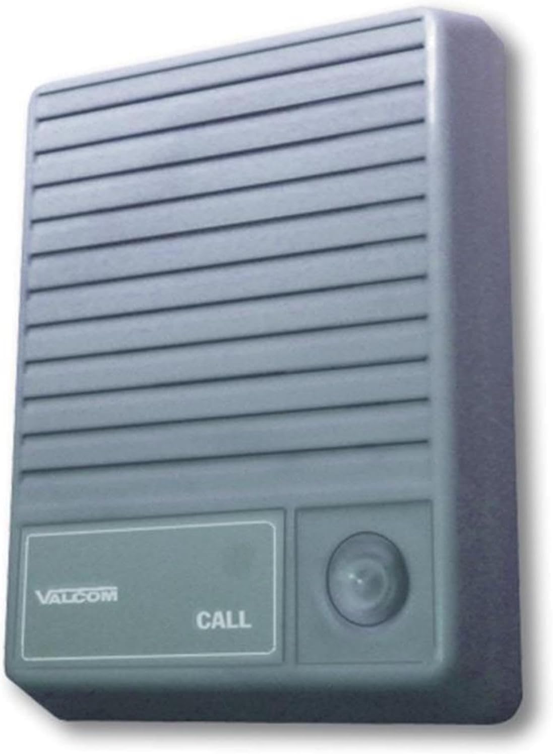VALCOM V-1074 Talkback Doorplate Surface Speaker- Gray (VC-V-1074)
