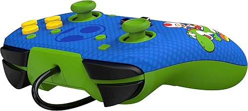 Vista 13 de PDP REMATCH Wired Controller for Nintendo SwitchLiteOLED - Toad & Yoshi