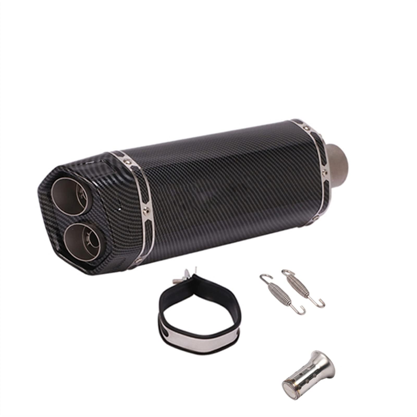 Moto Per BMW S1000rr C400 Per H&onda Pcx125 Silenziatore Di Scarico Universale 51MM Fuga Moto Scooter Di Scarico Con DB Killer (Color : C1)