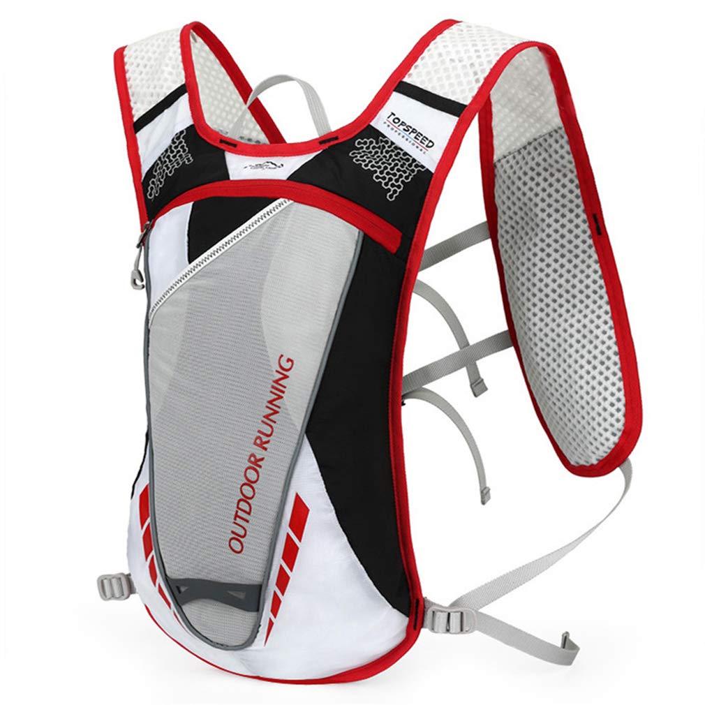 Zaino Ultra Leggero, Unisex Piccolo Zaino, Ultralight Bicicletta Daypack Sport Borse, Zaino Bici, Confortevole decompressione, USA per Il Riciclaggio, Corsa,B